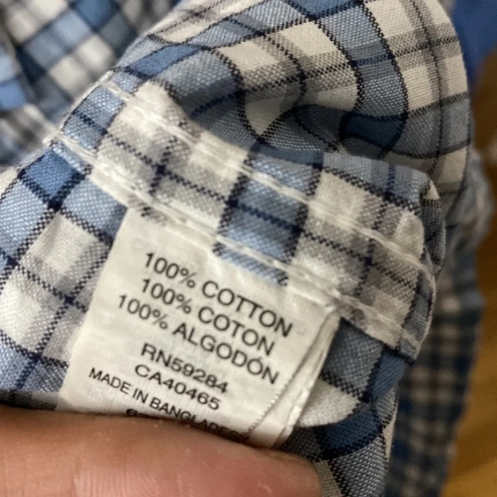 The Children’s Place Plaid Button Down 18M